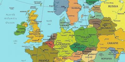 Mapa budapešti v evropě