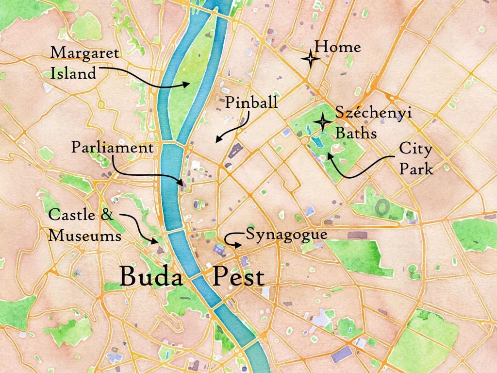 buda nebo škůdce mapě