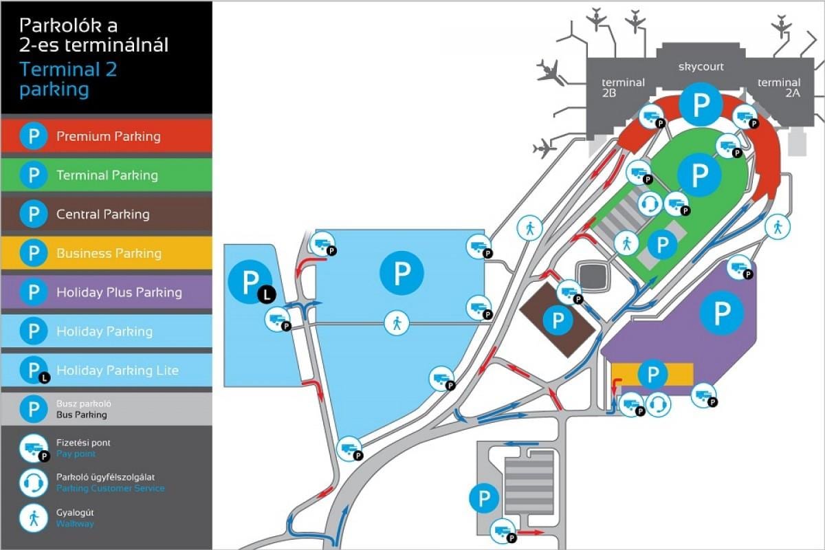 parkování mapa budapest