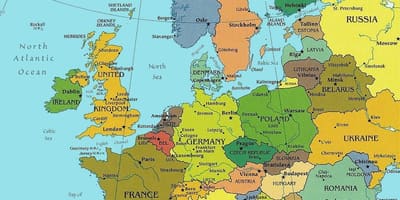 Mapa budapešti v evropě