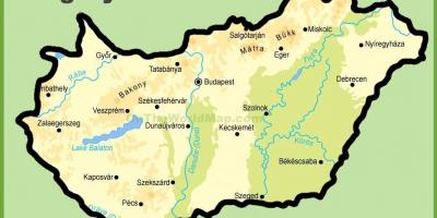 Budapesta mapě