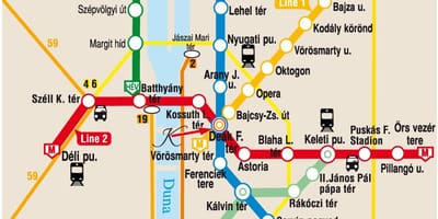 Nádraží Keleti v budapešti mapě