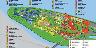 Mapa sziget v budapešti